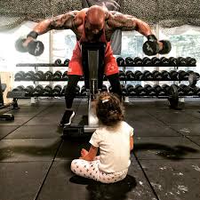 His cousin, savelina fanene, is also a wrestler currently working for wwe. Dwayne Johnson On Twitter My Lil Jasmine Lia Luvs Watchin Me Clang Bang In The Ironparadise Warms My Cold Black Heart As She Sits In Awe Wow Daddy You Re So