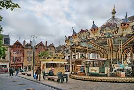Carousel In The Historic Center Of Troyes France Troyes France Travel France