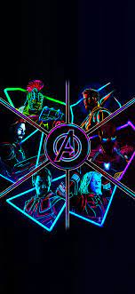 Design 1080p, 2k, 4k, 5k hd wallpapers free download, these wallpapers are free download for pc, laptop, iphone, android phone and ipad desktop Marvel Neon Wallpapers Wallpaper Cave