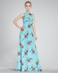 The Idea Is There Mandarin Collar Maxi Dress By 2 B Rych At Neiman Marcus Designer Cocktail Dress Dresses Maxi Dress