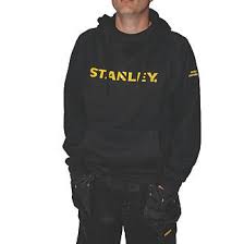 Stanley Montana Work Hoodie Black X Large 45 47 Chest Hoodies Screwfix Com