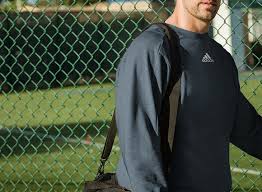This Sweatshirt Will Keep When The Office Thermostat Is Set Way To Low With A Small Adidas Logo There Is Ample Sp Adidas Men Clothing Company Athletic Fashion