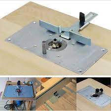 Online Shop Router Table Insert Plate Woodworking Benches Aluminium Wood Router Trimmer Models Engraving Machine W Router Table Wood Router Router Table Insert