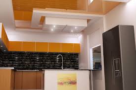 I love how the small kitchen ceiling demarcates the kitchen by dropping down from the rest of the ceiling. Designer False Ceiling Ideas Designs For Kitchen Saint Gobain Gyproc