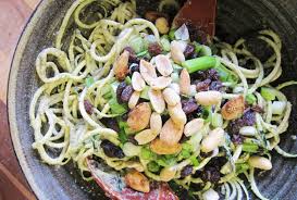 Check spelling or type a new query. Raw Zucchini Pasta With Pumpkin Seeds And Garlic Vegan One Green Planet