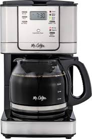 Stainless steel insulated carafe / server. Mr Coffee 12 Cup Coffee Maker With Strong Brew Selector Stainless Steel From Best Buy Us Accuweather Shop