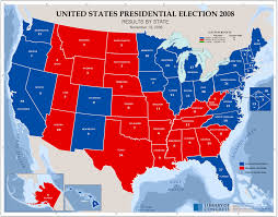 United States Presidential Election 2008 Results By State November 19 2008 Library Of Congress