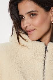 Bordeaux Vanessa Bruno Manteau Fausse Fourrure Daniel Marron