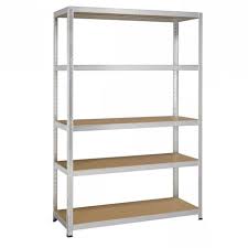 Armoire de rangement de chaussures 36 paires rouge. Etagere De Rangement 5 Tablettes Strong 196x120x50 Cm Avasco Pas Cher A Prix Auchan