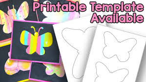 Fold the butterfly shape in half and cut about half an inch to an inch from the outside following the outline of the shape. Butterfly Silhouette Art Simple Art Idea For Kindergarten And Older Kids Easy Peasy And Fun