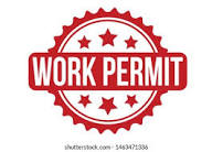 Work Permit Rubber Stamp Work Permit Stock Vector (Royalty Free) 1463471336 | Shutterstock