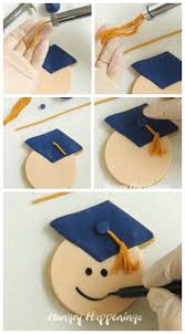 Color your graduation cap and diploma drawing using color pencils, markers or crayons! Graduation Cookies Cute Smiling Graduates Hungry Happenings Video