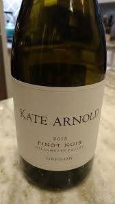 Kate Arnold Pinot Noir 2015 Pinot Wine Bottle Pinot Noir