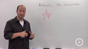 Rationalizing the denominator is when we move a root (like a square root or cube root) from the bottom of a fraction to the top. Rationalizing The Denominator With Higher Roots Math Videos By Brightstorm