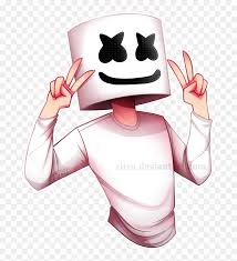 Both his stage name and his marshmallow helmet were inspired by canadian dj deadmau5. Marshmallow Clipart Marshmellow Marshmallow Marshmellow Marshmello Drawing Hd Png Download Vhv