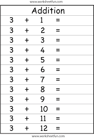 Addition Facts 11 Worksheets Kindergarten Addition Worksheets Math Addition Worksheets Addition Worksheets