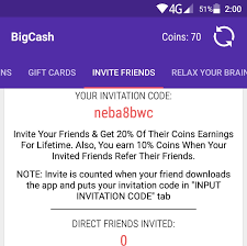 You will be asked if you want to invite friends to get a cash app bonus of $5. Bigcash Invite Code Home Facebook