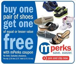 New Meijer Mperks Coupon Bogo Shoes No Limit Get Shoes For The Whole Family Click For More Details Bogo Shoes Bogo Meijer