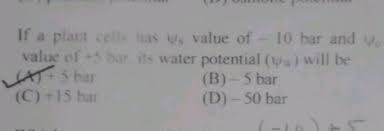 We did not find results for: The Actual Pressure With Which Water Enters Into The Cell Is Called As