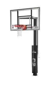 Spalding 60 Glass In Ground Basketball Hoop Walmart Com
