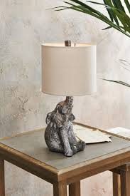 Next Elephant Table Lamp Silver In 2020 Elephant Table Lamp Elephant Table Table Lamp