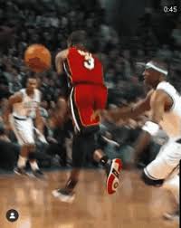 James had a massive dunk during the game, and the video of the highlight can be seen. Lebron James Dunk Gifs Tenor