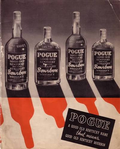 Пару постеров старой рекламы алкоголя. Бурбон Old Pogue (CША) Здравствуйте, уважаемые, Приятного, времени, суток