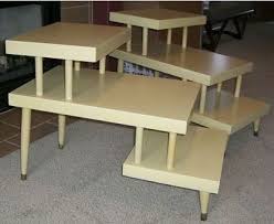 1950 S Atomic Ranch House Furniture Side Tables End Table Makeover Atomic Decor