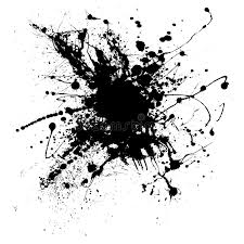 Black And White Drip Background Photo About Random Illustrated Ink Splat In Black And White Illustration Of Drip Shape Black 6956828 Ink Splatter Paint Splash Background Splatter Art