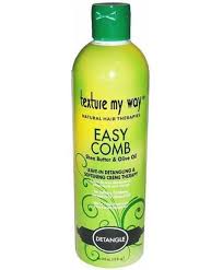 Texture My Way Easy Comb Leave In Detangling And Softening Cream Therapy Detangler Natural Hair Styles Hair Therapy