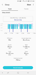 Introducing a sleep app to your sleep hygiene routine may also help you to accomplish those 7 hours of bedded bliss. Sleep Tracking Is Much Improved After The Most Recent Update Finally Showing Some Good Deep Sleep Galaxywatch