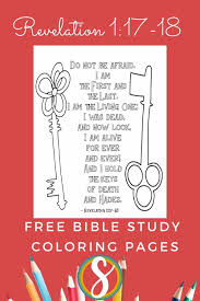 Dltk's bible crafts for kids bible coloring pages. Revelation Printable Coloring Page 1 17 18 Stevie Doodles Free Printable Coloring Pages