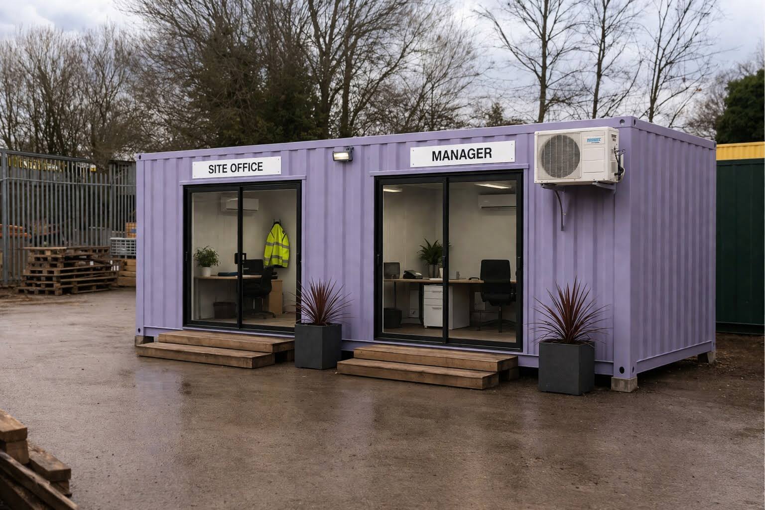 20ft Site Office portable trailer product image