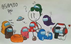 There S A Henry Among Us By The9lord On Deviantart Em among us, e necessario encontrar o impostor em meio aos bonequinhos coloridos que estao tentando consertar a nave. henry among us by the9lord on deviantart