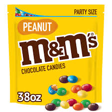 M M S Peanut Milk Chocolate Candy Party Size Bag 38oz Walmart Com Walmart Com