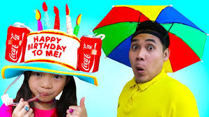 How different colors are influencing you. Emma Jannie Pretend Play Funny Hats Challenge Kids Video Toys And Colors Youtube