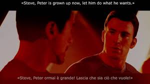 That left peter and tony on their own in the kitchen, working in tense and oddly companionable peter deserved better than that. Superfamily S Story Steve X Tony Peter X Wade Sub Eng Ita Youtube