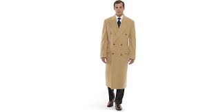 Enjoy complimentary delivery on orders over £70. Brooks Brothers Camel Hair Double Breasted Polo Overcoat In Natural For Men Lyst