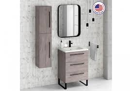 Shop bathroom vanities from our selection of more than oak bathroom cabinets oak bathroom vanity bathroom vanity makeover wood bathroom kitchen cabinets hall bathroom rack with iron hooks, weathered oak double. 24 Bathroom Vanity Cabinet Ceramic Sink Denver W 24 X H 35 X D 18