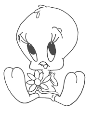 You can start by simple thing like giving them a tweety bird coloring page. Free Printable Tweety Bird Coloring Pages Coloring Home