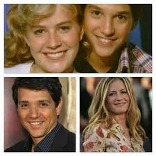 Ralph Macchio and Elisabeth Shue in The Karate Kid Movie