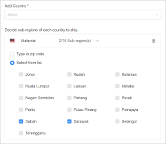 Here are the postal codes of countries. Different Shipping Rates For Different State Country Exabytes My Malaysia Support Portal