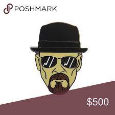 Breaking Bad Walter White Enamel Pin White Enamel Walter White Breaking Bad