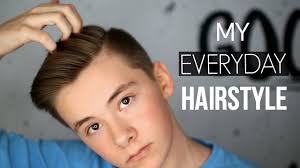 My Everyday Hair Routine Men S Hairstyle Tutorial Youtube