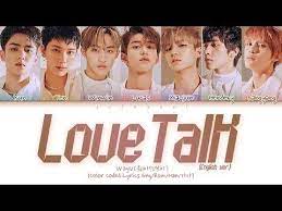 Wayv Love Talk English Ver Color Coded Lyrics Youtube Color Coded Lyrics Instagram Caption Lyrics Color Coding