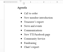 Word 2013 Lists