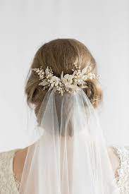 Jasmine Floral Wedding Hair Comb Tania Maras Bespoke Wedding Headpieces Wedding Veils Floral Wedding Hair Wedding Hairstyles With Veil Wedding Hair Accessories
