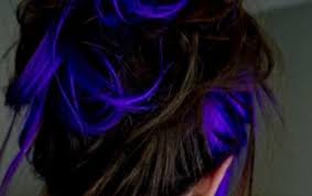 Moody blue ombre we can't stop staring at this moody mane. Electric Blue Streaks Hair Beauty At Repinned Net