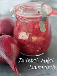Rote Zwiebel Apfel Marmelade Mit Chili Marmelade Diy Geschenke Aus Der Kuche Apfel Marmelade