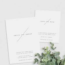 Go Simple And Chic With These Gorgeous Minimalist Wedding Ideas Minimalist Wedding Invitations Modern Wedding Invitations Wedding Modern